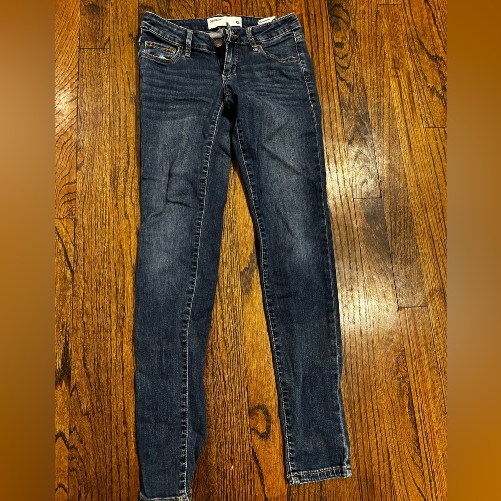 Garage Classic Blue Denim Women's Jeans size 0 jegging